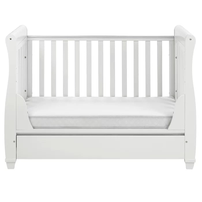 Baby Cot/Bed Babymore Eva Stylish Cot Bed - White