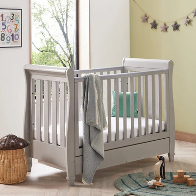 Stunning Living Deluxe Cot-Bed Eva Stylish Cot Bed - Grey