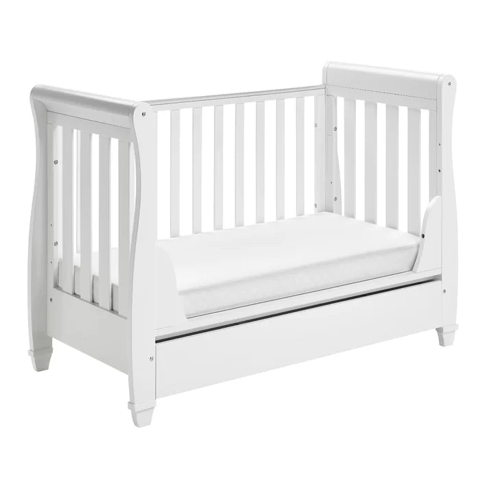 Baby Cot/Bed Babymore Eva Stylish Cot Bed - White