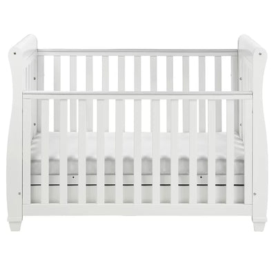 Baby Cot/Bed Babymore Eva Stylish Cot Bed - White