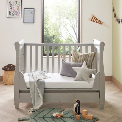 Stunning Living Deluxe Cot-Bed Eva Stylish Cot Bed - Grey