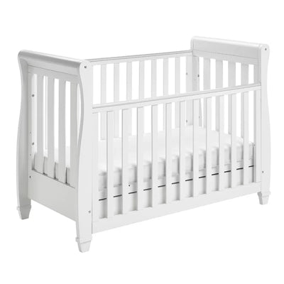 Baby Cot/Bed Babymore Eva Stylish Cot Bed - White