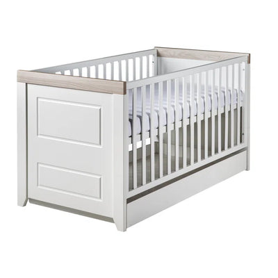 Nursery Bedroom Set  2 -Piece Stylish Felicia Convertible by roba - White