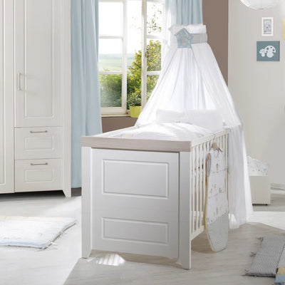 Nursery Bedroom Set  2 -Piece Stylish Felicia Convertible by roba - White