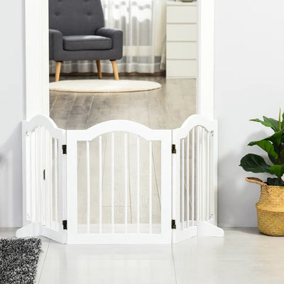 Safety Gate Archie & Oscar Free Standing Pet Gate - White , Black