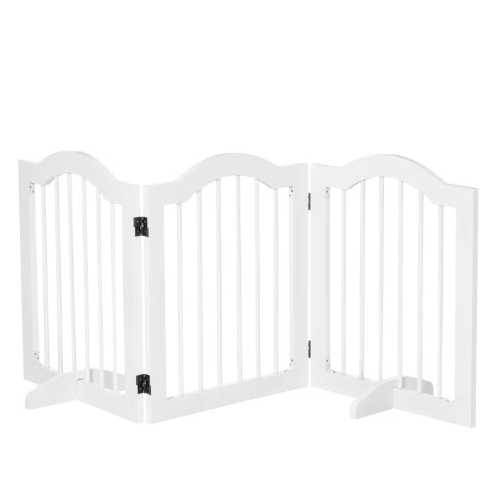 Safety Gate Archie & Oscar Free Standing Pet Gate - White , Black