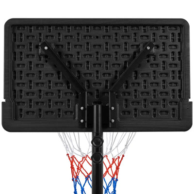 Adjustable Height Foldable 76Cm Metal Portable Full-Size Basketball Hoop