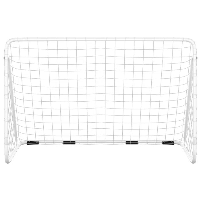 GOALS Sturdy Metal Soccer - White ( 120 x 90 x 180 cm)