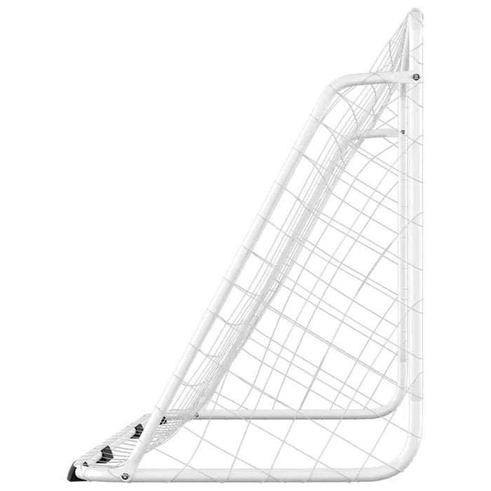 GOALS Sturdy Metal Soccer - White ( 120 x 90 x 180 cm)