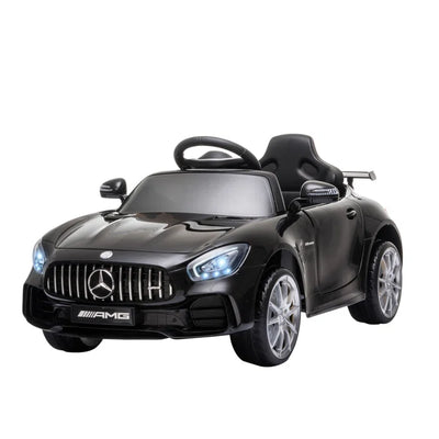 Outdoor Fun Kids 12V 1 Seater Vehicles Battery Powered Ride On with Remote Control Black sports