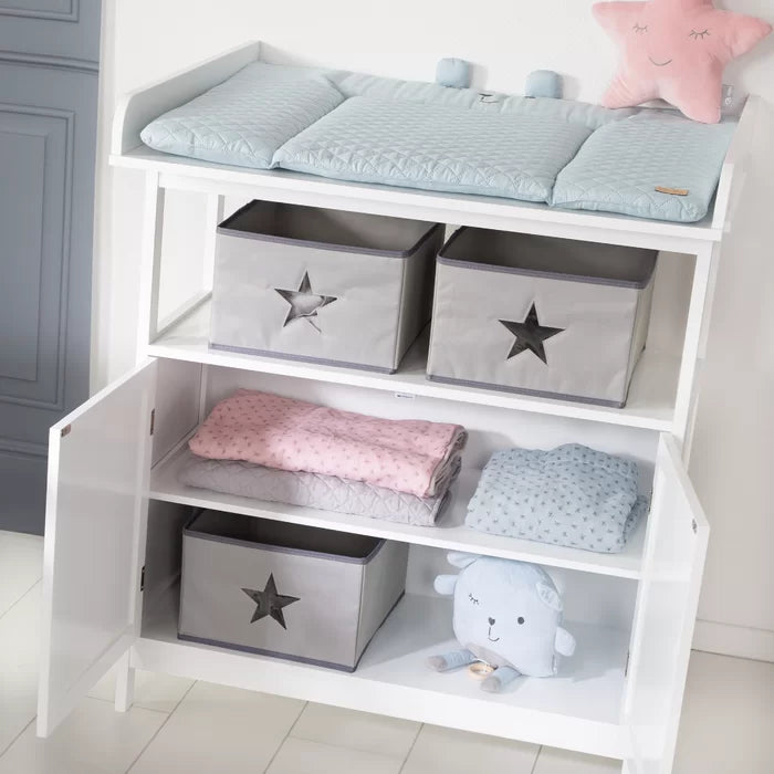 Contemporary White Hamburg Changing Table