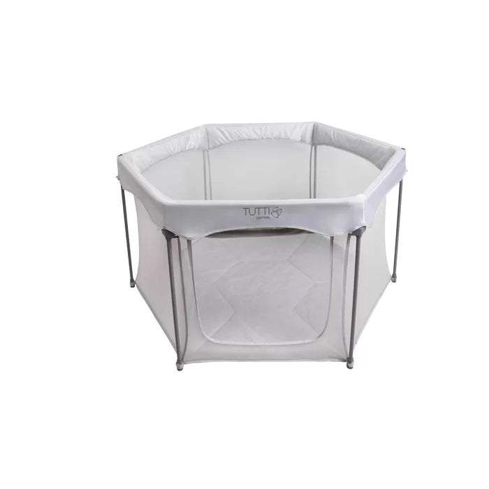 Comfortable and Safe Babygym Hexa Playpen - Grey