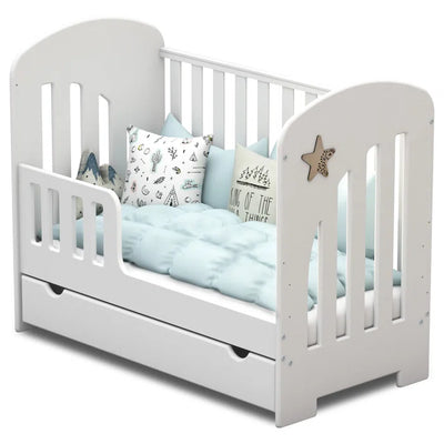 Baby Modern Stylish Cot by Harriet Bee - White