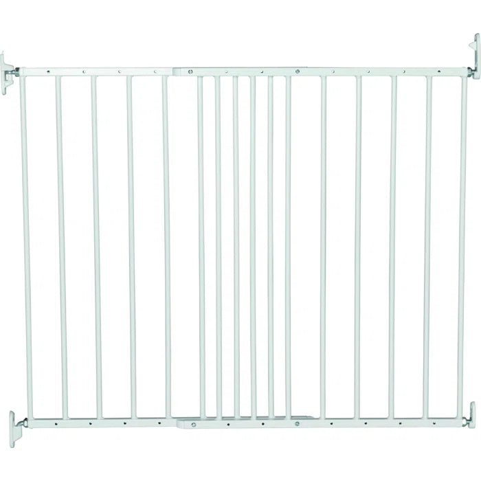 Symple Stuff Kaylie Baby Gate -  White