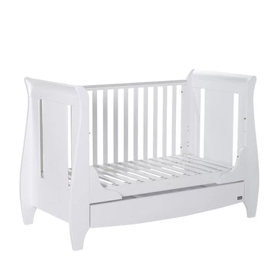 Gives a Modern Feel Stylish Choice Lucas Cot Bed 3-Piece Nursery Furniture Set, White