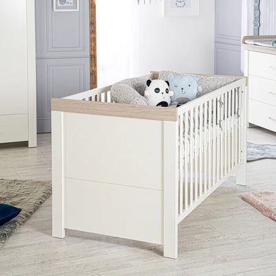 Stylish Convertible 3 -Piece Nursery Furniture Set- Canadian White