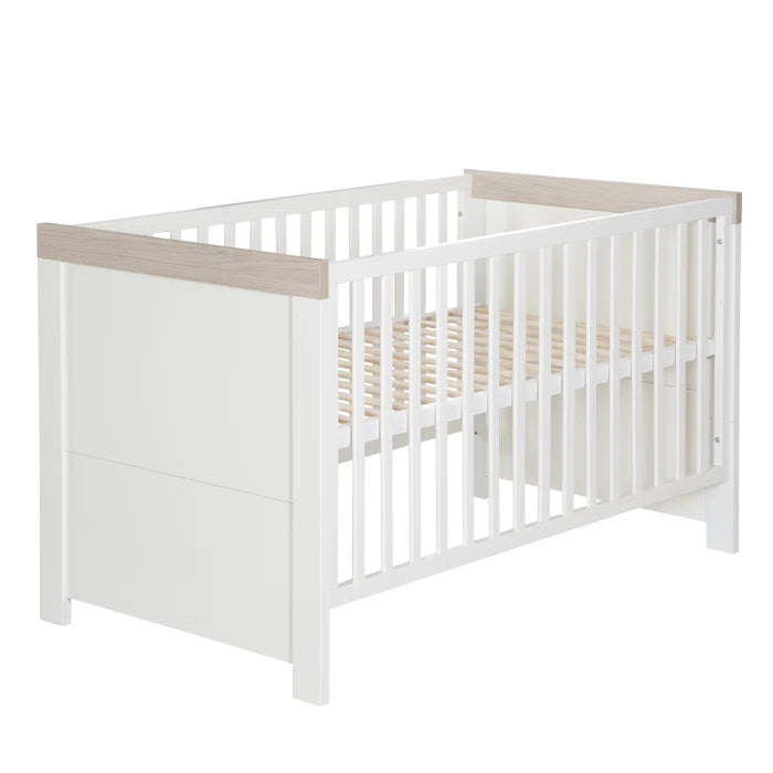 Stylish Convertible 3 -Piece Nursery Furniture Set- Canadian White