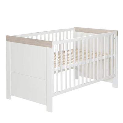 Stylish Convertible 3 -Piece Nursery Furniture Set- Canadian White