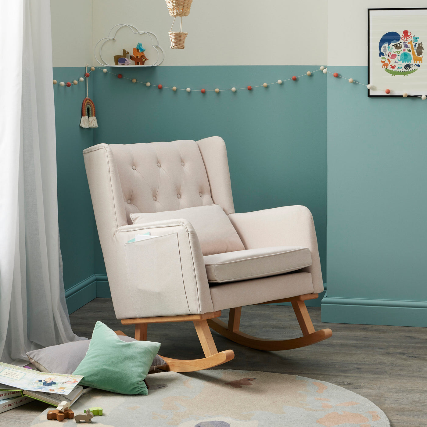 Nursing Reclining Chair Babymore Lux – Cream