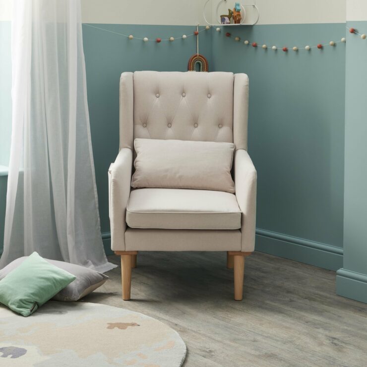 Nursing Reclining Chair Babymore Lux – Cream