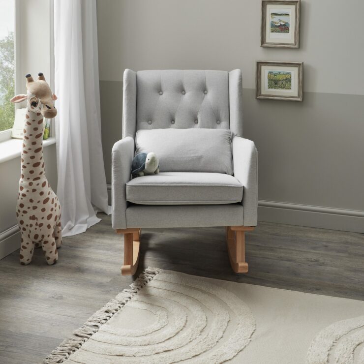 Nursing Reclinig Chair Babymore Lux – Grey or Cream