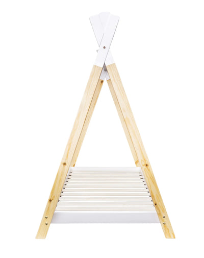 Teepee Toddler Bed Two-Tone - with KF Mattress/Spring Mattress