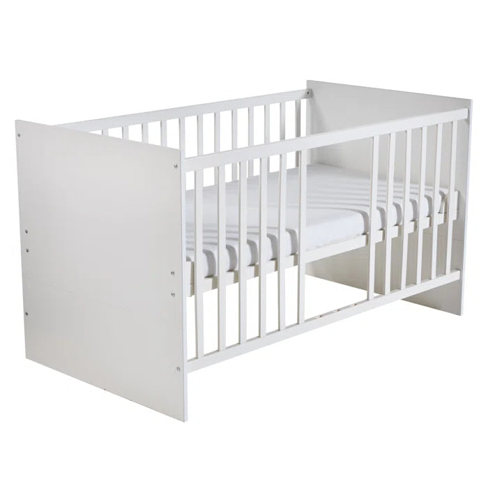 Baby Convertible 2 -Piece Nursery Furniture Set - White