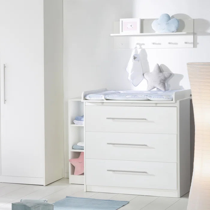 Baby Convertible 2 -Piece Nursery Furniture Set - White