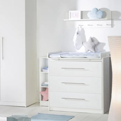 Baby Convertible 2 -Piece Nursery Furniture Set - White