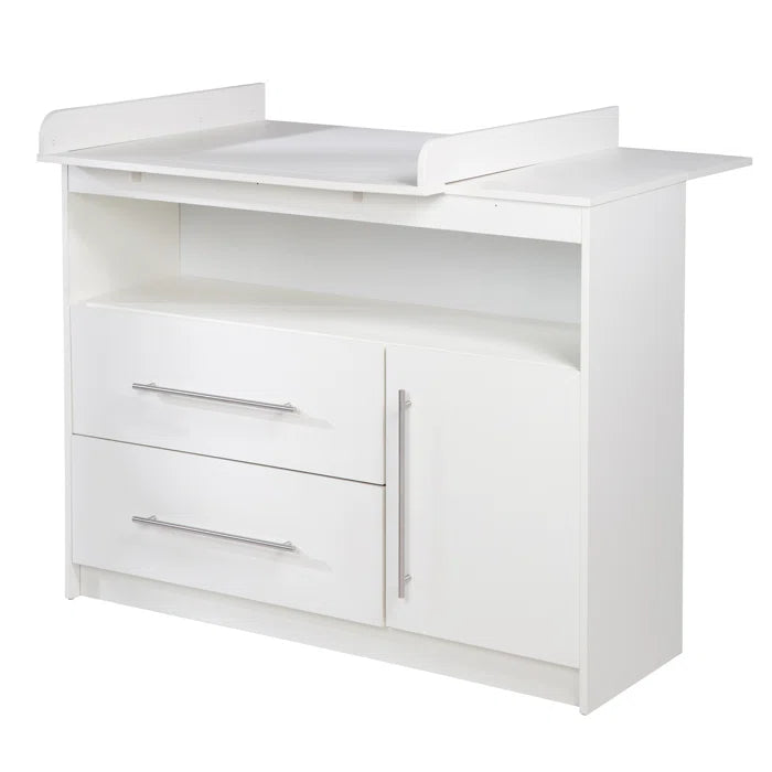 Baby Convertible 3 -Piece Nursery Furniture Set - White