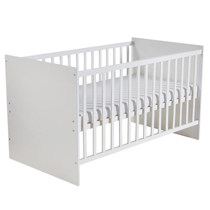 Baby Convertible 3 -Piece Nursery Furniture Set - White