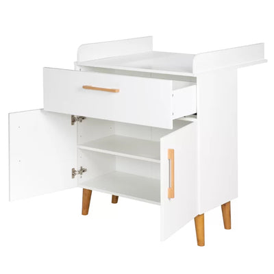 Contemporary 2 -Piece Nursery Furniture Set - White