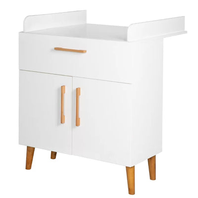 Contemporary 2 -Piece Nursery Furniture Set - White