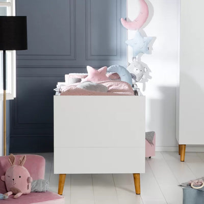 Contemporary 2 -Piece Nursery Furniture Set - White