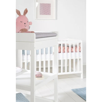 Baby Mini 2-Piece Nursery Furniture Set (Set of 2) by roba - White