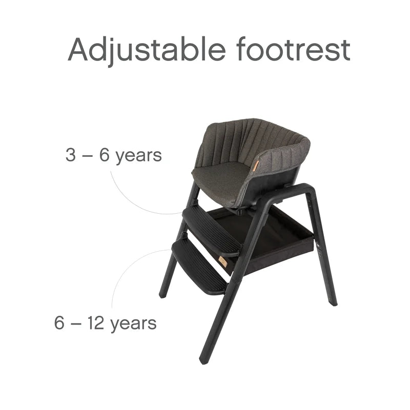 Ultimate Multifunctional Nova Highchair - 7 - in - 1 Portable Highchair (Black)