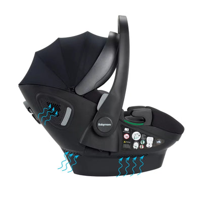 Car Seat Pecan i-Size Baby Car Seat with Isofix Base