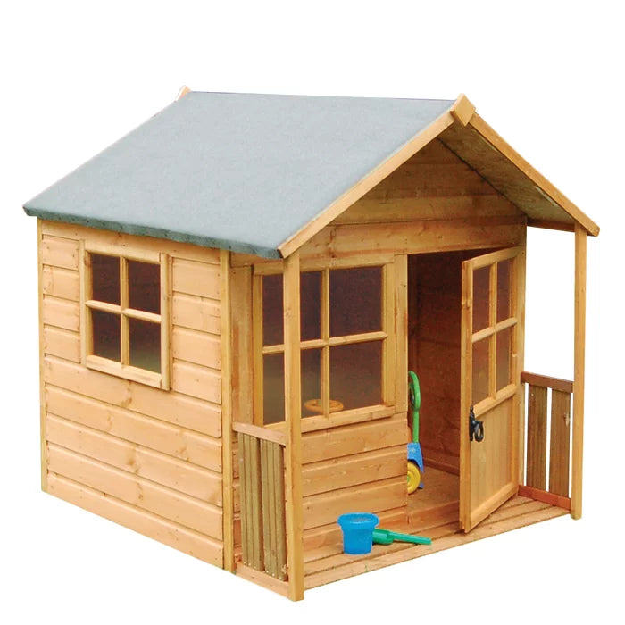 Outdoor Cubby House 159.5cm W x 156.5cm D Outdoor Solid Wood