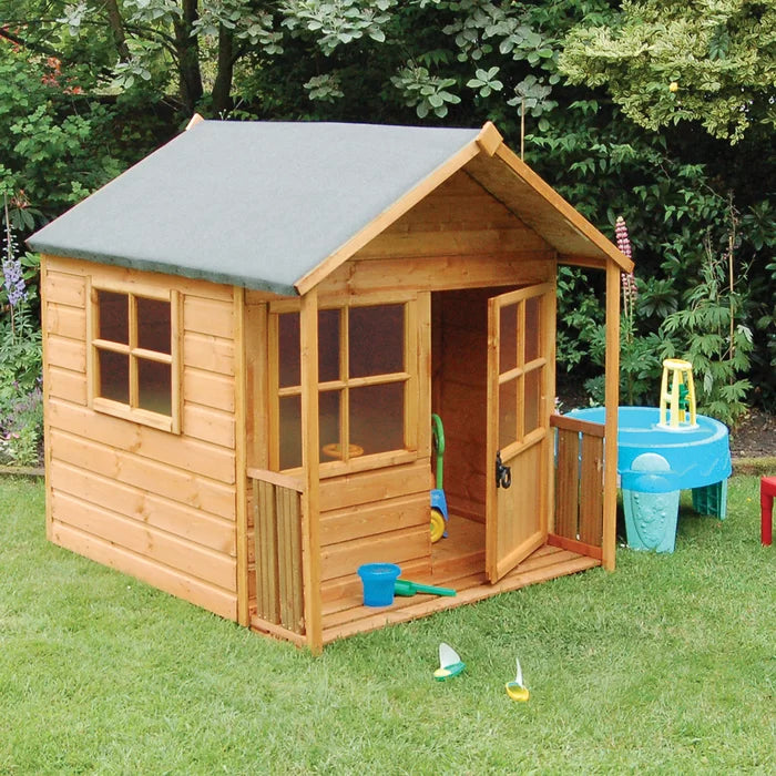 Outdoor Cubby House 159.5cm W x 156.5cm D Outdoor Solid Wood