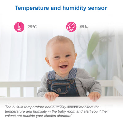 Baby Monitor 7" Smart Wi-Fi 1080p Pan and Tilt Monitor by Vtech