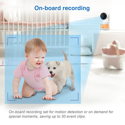 Baby Monitor 7" Smart Wi-Fi 1080p Pan and Tilt Monitor by Vtech