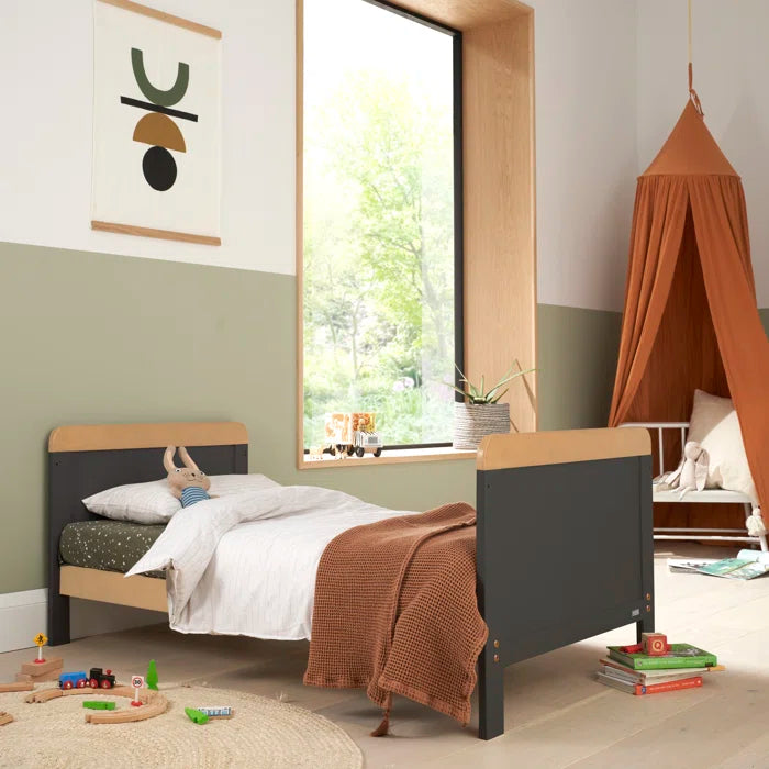 Contemporary Convertible  Rio Cot-Bed with Matching Cot Changer and Mattress