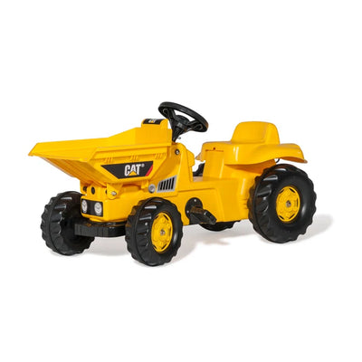 Outdoor Toys Caterpillar Dumper - Yellow