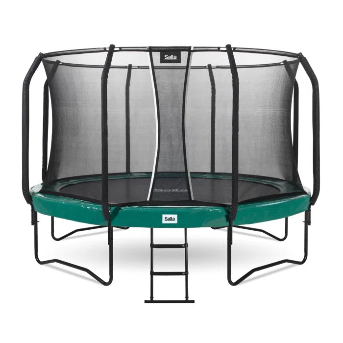 Outdoor Fun First Class Trampoline 251cm - Green, Black