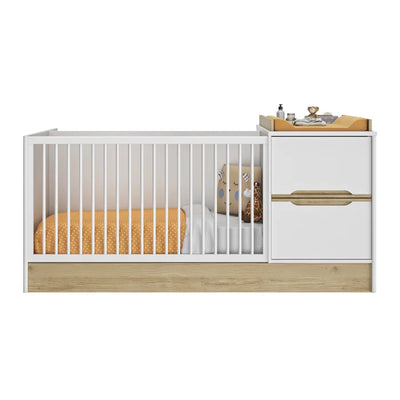 Modern Style  Baby Cot  by Harriet Bee -  White