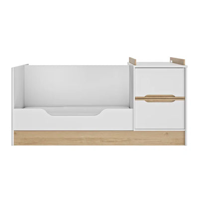 Modern Style  Baby Cot  by Harriet Bee -  White