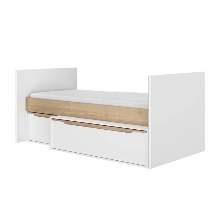 Modern Style  Baby Cot  by Harriet Bee -  White