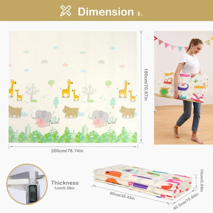 Zoomie Kids Sesco 180cm L Foam Playmat - 2 Designs