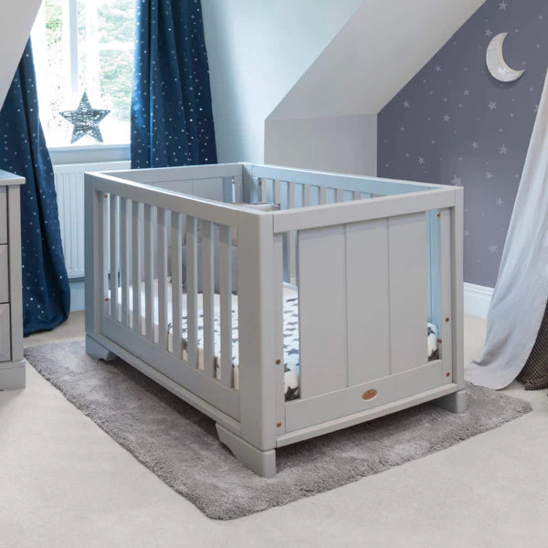 Cot Bed Baby Nursery - Eton Expandable Cot Bed in Pebble color