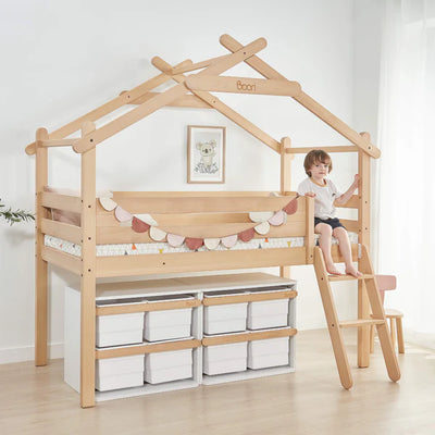 Almond - Forest Teepee Loft Bed